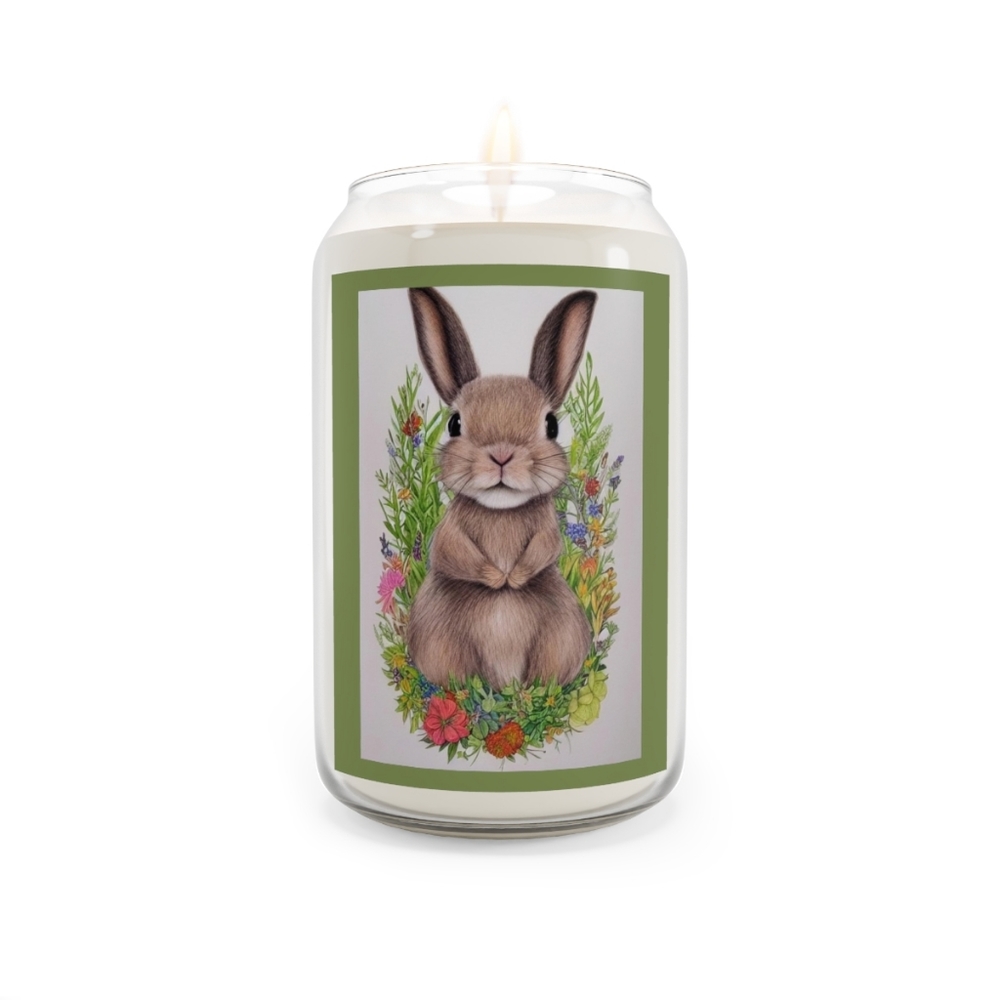 Wildlife & Whimsy Bunny Series - Itty-Bitty - Scented Candle, 13.75oz